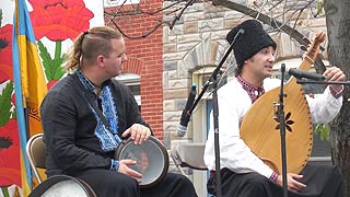 [photo, Musicians, Baltimore Ukrainian Festival, St. Michael Ukrainian Catholic Church, 2401 Eastern Ave., Baltimore, Maryland]