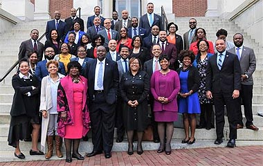 [photo, Legislative Black Caucus of Maryland, State House, Annapolis, Maryland]