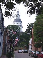 [photo, State House (from Francis St.), Annapolis, Maryland]