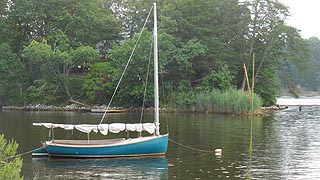 [photo, Sailboat, Little Round Bay, Crownsville, Maryland]