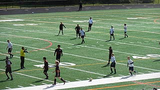 [photo, Soccer players, North County High School, 10 East 1st Ave., Glen Burnie, MD]