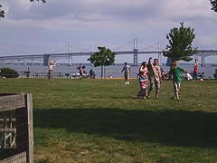 [photo, Sandy Point State Park near Chesapeake Bay Bridge (Anne Arundel County), Maryland]