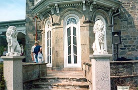 [photo, Cylburn Mansion (south side), Cylburn Arboretum, 4915 Greenspring Ave., Baltimore, Maryland]