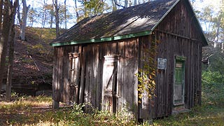 [photo, Election House, 1872-1972, Sang Run (Garrett County), Maryland]