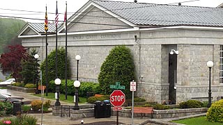 [photo, Howard County Courthouse, 8360 Court Ave., Ellicott City, Maryland]