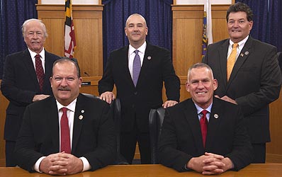 [photo, Board of County Commissioners, Queen Anne's County, Centreville, Maryland]