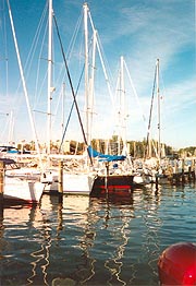 [photo, Sailboats, Back Creek, Annapolis, Maryland]