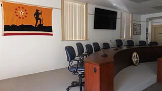 [photo, Meeting Room, Town Hall, 21 North Main St., Boonsboro, Maryland]