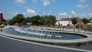 [photo, Carroll Creek Park, Frederick, Maryland]