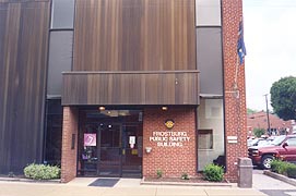 [photo, Public Safety Building, 37 Broadway, Frostburg, Maryland]