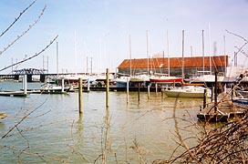 [photo, Boat house on Susquehanna River, Havre de Grace, Maryland]