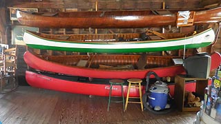 [photo, Canoes, Snow Hill, Maryland]